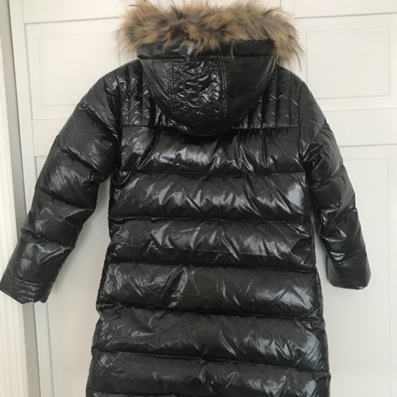 Girls long down coat - Picture 2 of 4